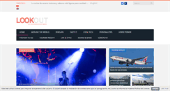 Desktop Screenshot of lookoutmagazine.es